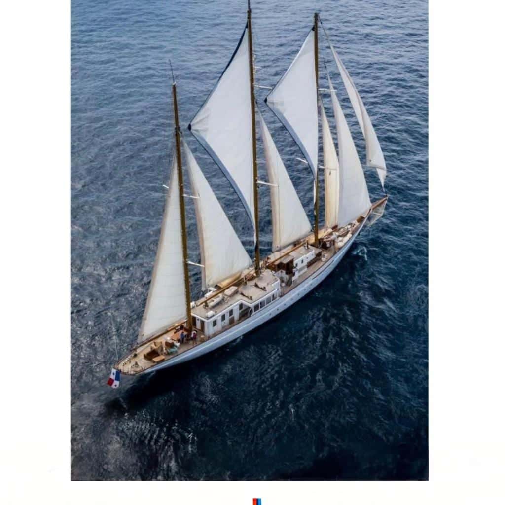 De Vries Lentsch Three Mast Schooner - miniatura 5